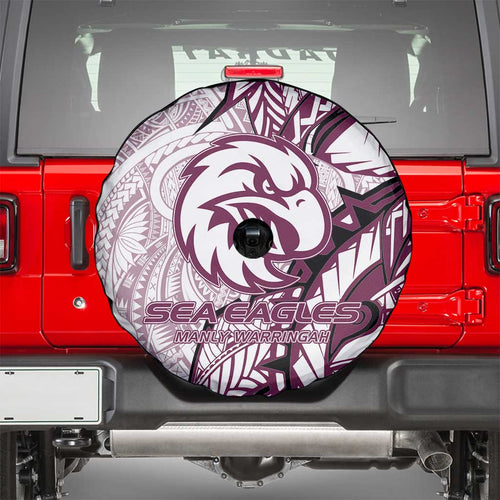 Sea Eagles Spare Tire Cover Polynesian Tribal Tattoo Pacific Sport Art