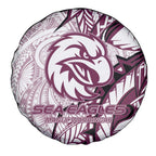 Sea Eagles Spare Tire Cover Polynesian Tribal Tattoo Pacific Sport Art