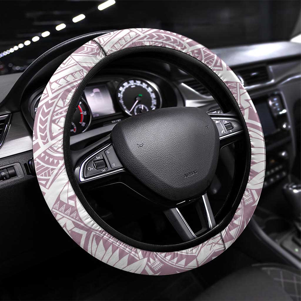 Sea Eagles Steering Wheel Cover Polynesian Tribal Tattoo Pacific Sport Art