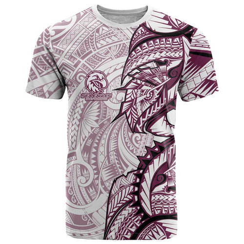 Sea Eagles T Shirt Polynesian Tribal Tattoo Pacific Sport Art