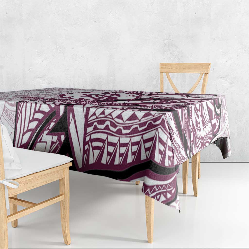 Sea Eagles Tablecloth Polynesian Tribal Tattoo Pacific Sport Art