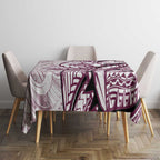 Sea Eagles Tablecloth Polynesian Tribal Tattoo Pacific Sport Art
