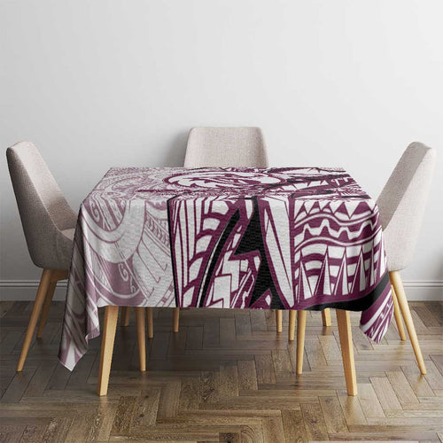 Sea Eagles Tablecloth Polynesian Tribal Tattoo Pacific Sport Art