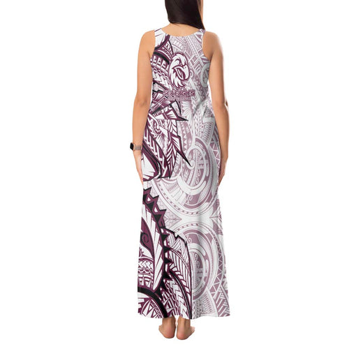 Sea Eagles Tank Maxi Dress Polynesian Tribal Tattoo Pacific Sport Art