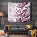 Sea Eagles Tapestry Polynesian Tribal Tattoo Pacific Sport Art