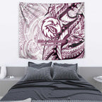 Sea Eagles Tapestry Polynesian Tribal Tattoo Pacific Sport Art