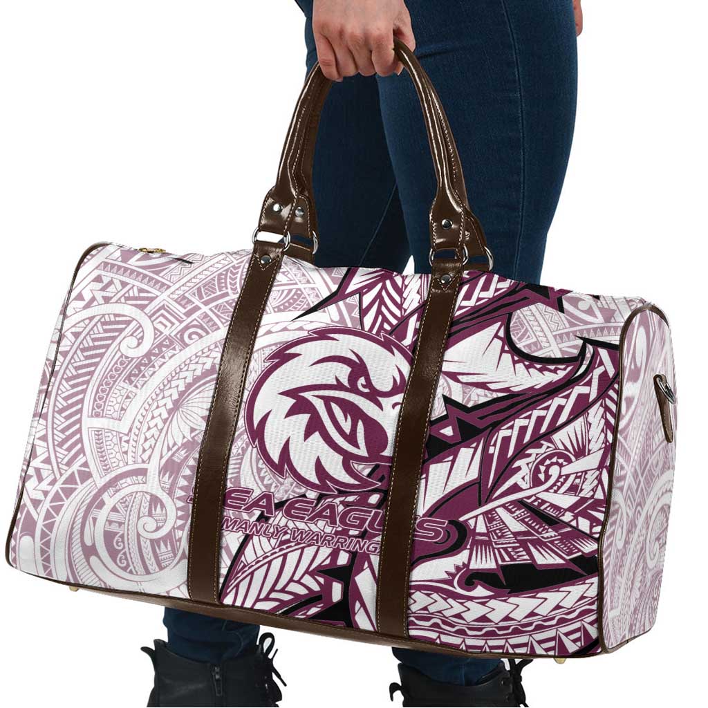 Sea Eagles Travel Bag Polynesian Tribal Tattoo Pacific Sport Art