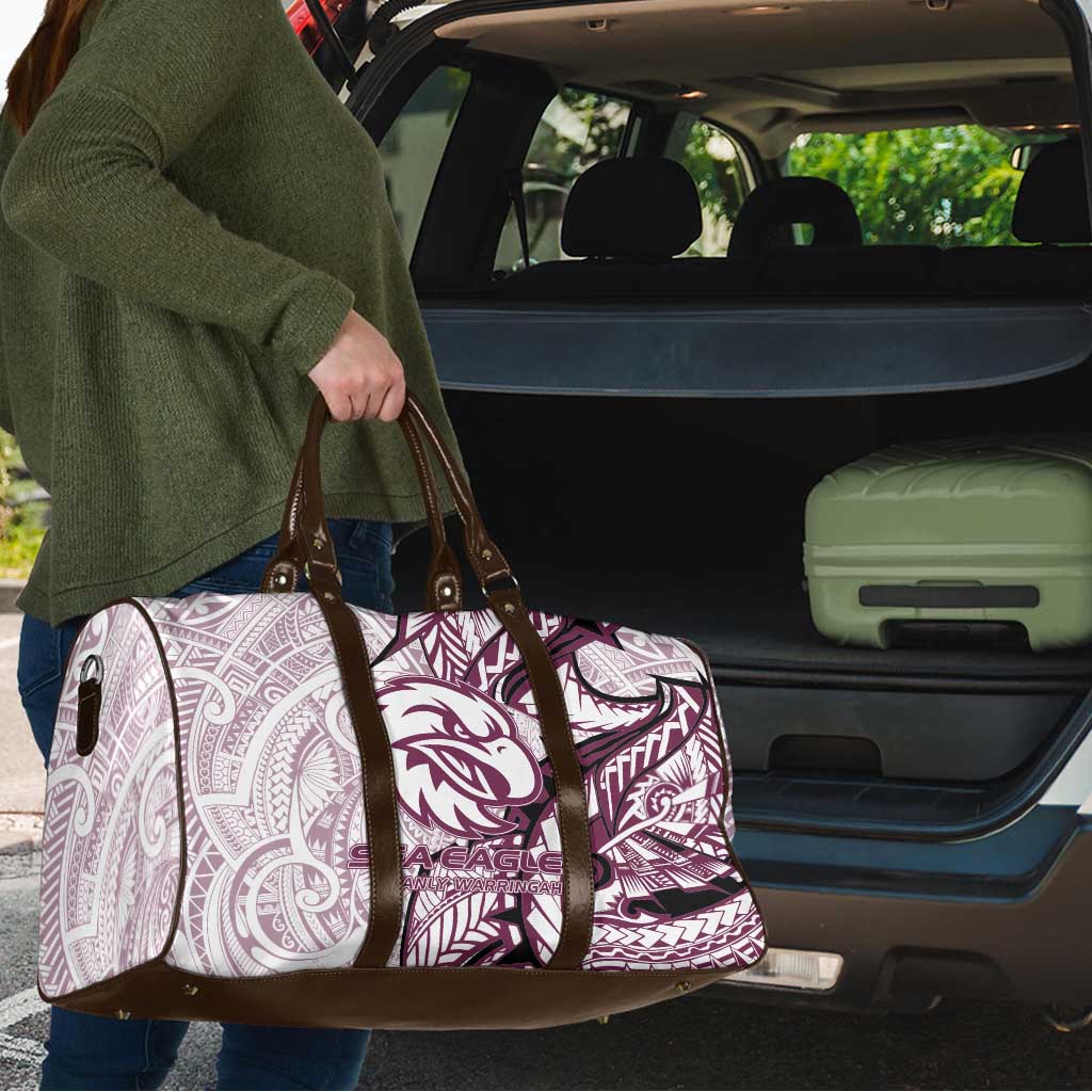 Sea Eagles Travel Bag Polynesian Tribal Tattoo Pacific Sport Art