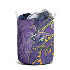 Melbourne Storm Laundry Basket Polynesian Tribal Tattoo Pacific Sport Art