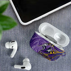 Melbourne Storm AirPods Case Polynesian Tribal Tattoo Pacific Sport Art