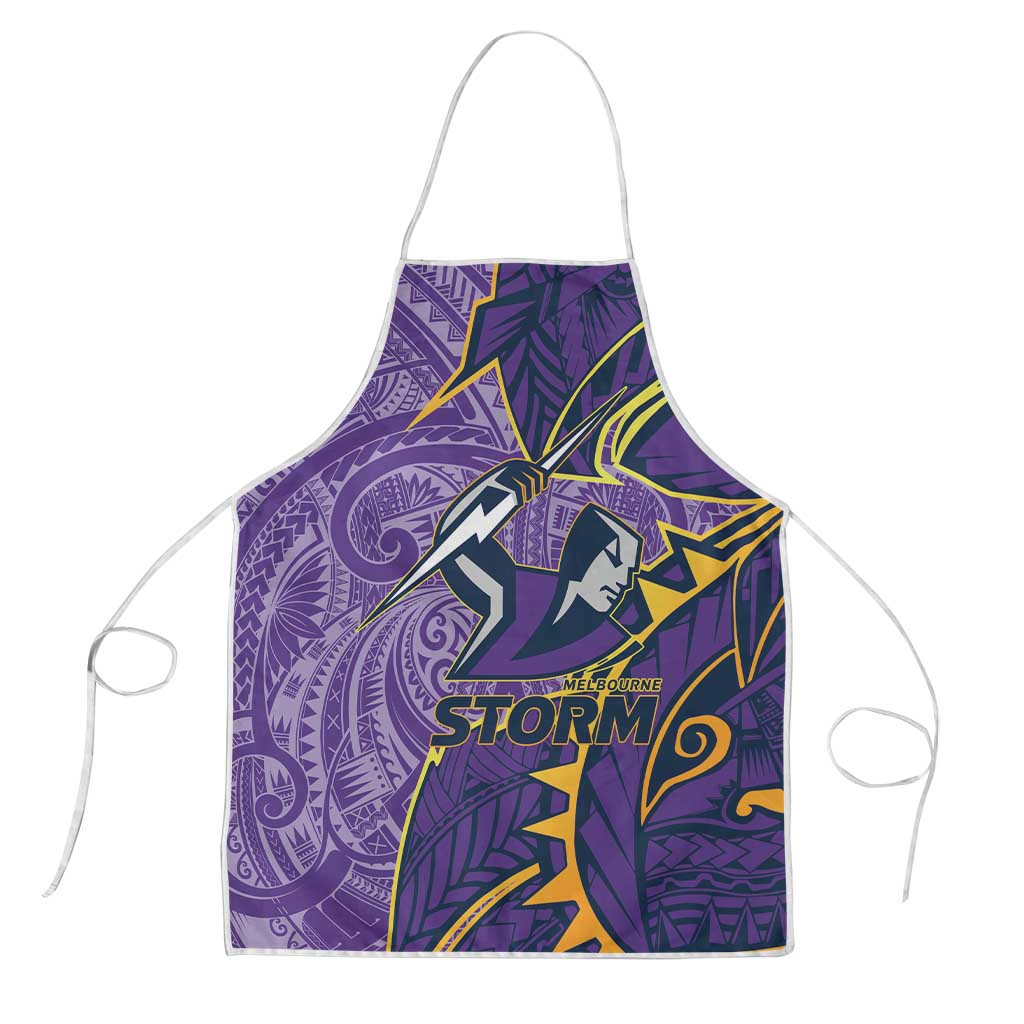 Melbourne Storm Apron Polynesian Tribal Tattoo Pacific Sport Art