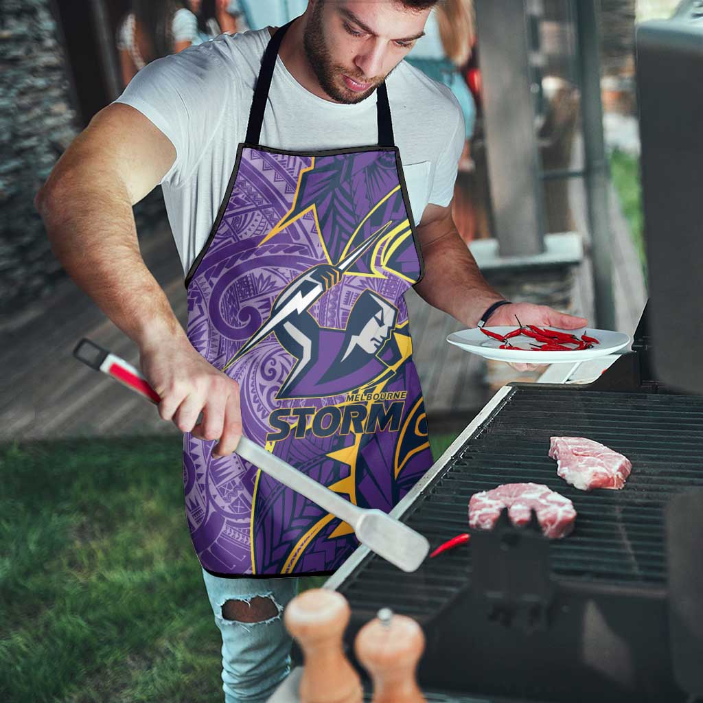 Melbourne Storm Apron Polynesian Tribal Tattoo Pacific Sport Art