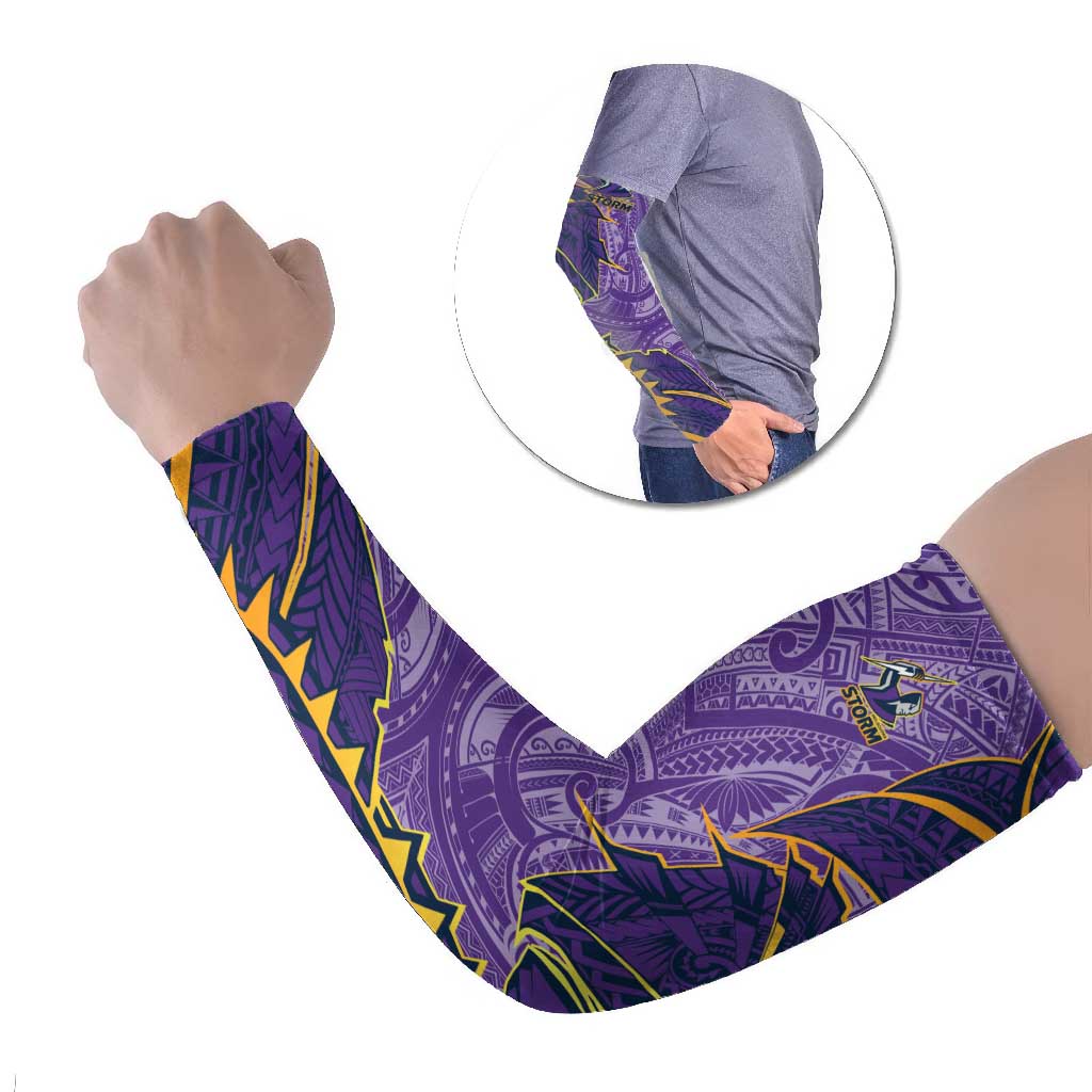 Melbourne Storm Arm Sleeves Polynesian Tribal Tattoo Pacific Sport Art