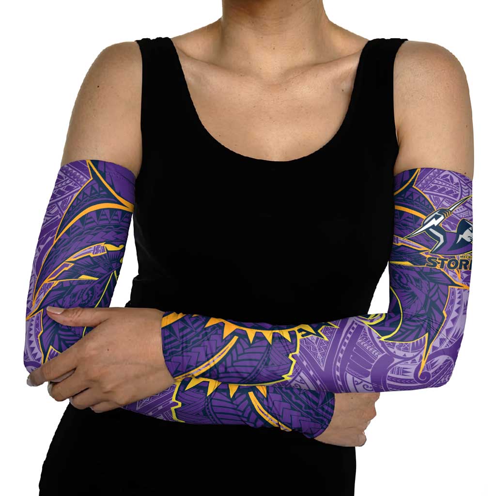 Melbourne Storm Arm Sleeves Polynesian Tribal Tattoo Pacific Sport Art