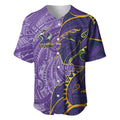 Melbourne Storm Baseball Jersey Polynesian Tribal Tattoo Pacific Sport Art