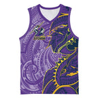 Melbourne Storm Basketball Jersey Polynesian Tribal Tattoo Pacific Sport Art