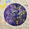 Melbourne Storm Beach Blanket Polynesian Tribal Tattoo Pacific Sport Art