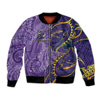 Melbourne Storm Bomber Jacket Polynesian Tribal Tattoo Pacific Sport Art