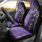 Melbourne Storm Car Seat Cover Polynesian Tribal Tattoo Pacific Sport Art