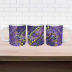 Melbourne Storm Ceramic Mug Polynesian Tribal Tattoo Pacific Sport Art