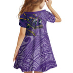 Melbourne Storm Family Matching Mermaid Dress and Hawaiian Shirt Polynesian Tribal Tattoo Pacific Sport Art