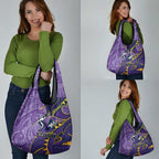 Melbourne Storm Grocery Bag Polynesian Tribal Tattoo Pacific Sport Art