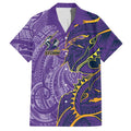 Melbourne Storm Hawaiian Shirt Polynesian Tribal Tattoo Pacific Sport Art