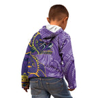 Melbourne Storm Kid Hoodie Polynesian Tribal Tattoo Pacific Sport Art