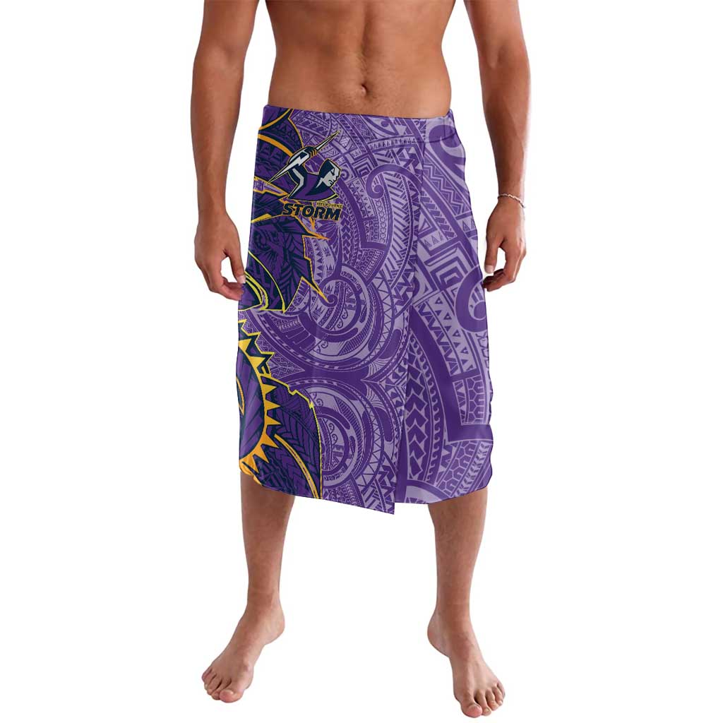 Melbourne Storm Lavalava Polynesian Tribal Tattoo Pacific Sport Art