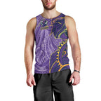 Melbourne Storm Men Tank Top Polynesian Tribal Tattoo Pacific Sport Art