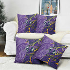 Melbourne Storm Pillow Cover Polynesian Tribal Tattoo Pacific Sport Art