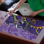 Melbourne Storm Puzzle Polynesian Tribal Tattoo Pacific Sport Art