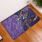 Melbourne Storm Rubber Doormat Polynesian Tribal Tattoo Pacific Sport Art
