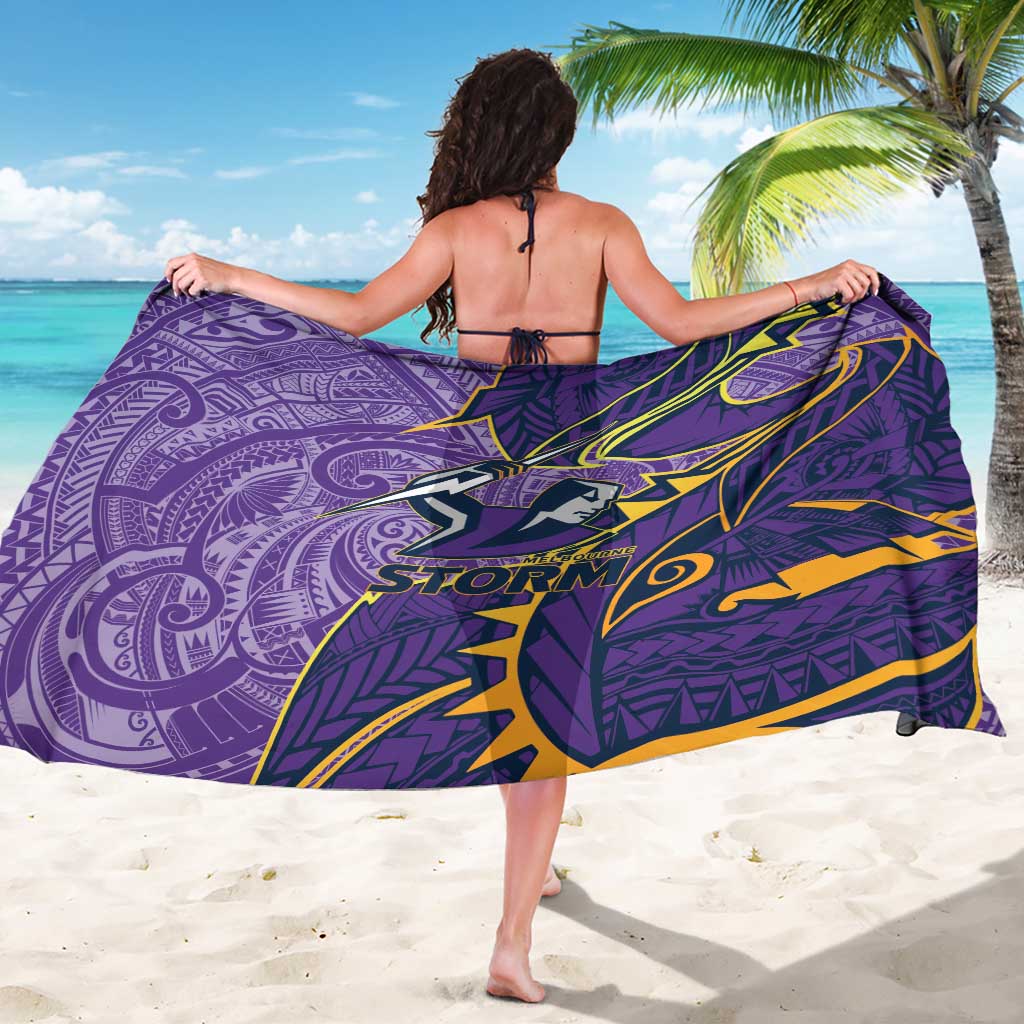 Melbourne Storm Sarong Polynesian Tribal Tattoo Pacific Sport Art