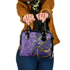 Melbourne Storm Shoulder Handbag Polynesian Tribal Tattoo Pacific Sport Art