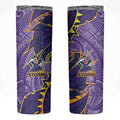 Melbourne Storm Skinny Tumbler Polynesian Tribal Tattoo Pacific Sport Art