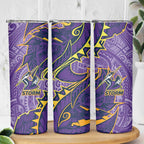 Melbourne Storm Skinny Tumbler Polynesian Tribal Tattoo Pacific Sport Art