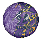 Melbourne Storm Spare Tire Cover Polynesian Tribal Tattoo Pacific Sport Art