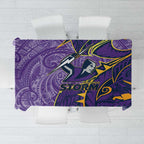 Melbourne Storm Tablecloth Polynesian Tribal Tattoo Pacific Sport Art