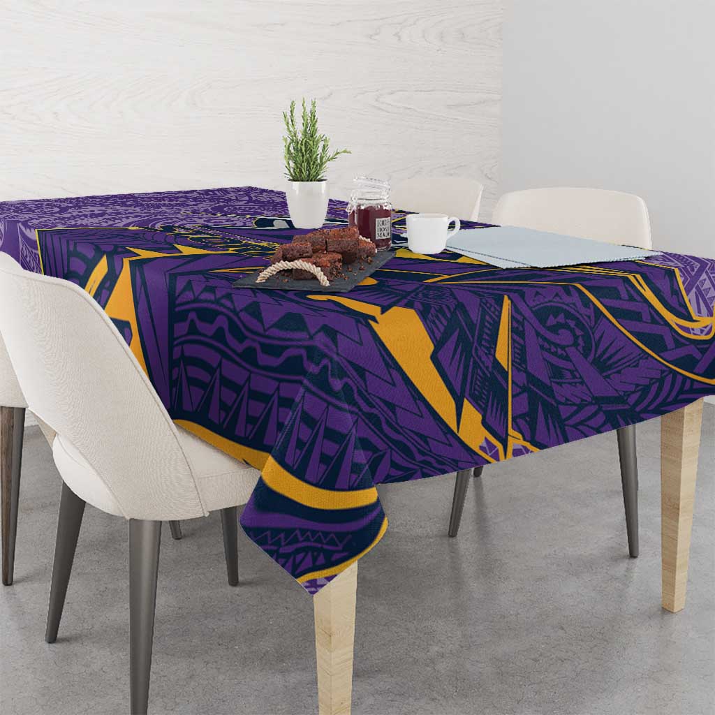Melbourne Storm Tablecloth Polynesian Tribal Tattoo Pacific Sport Art