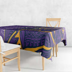 Melbourne Storm Tablecloth Polynesian Tribal Tattoo Pacific Sport Art