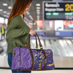 Melbourne Storm Travel Bag Polynesian Tribal Tattoo Pacific Sport Art