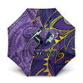 Melbourne Storm Umbrella Polynesian Tribal Tattoo Pacific Sport Art