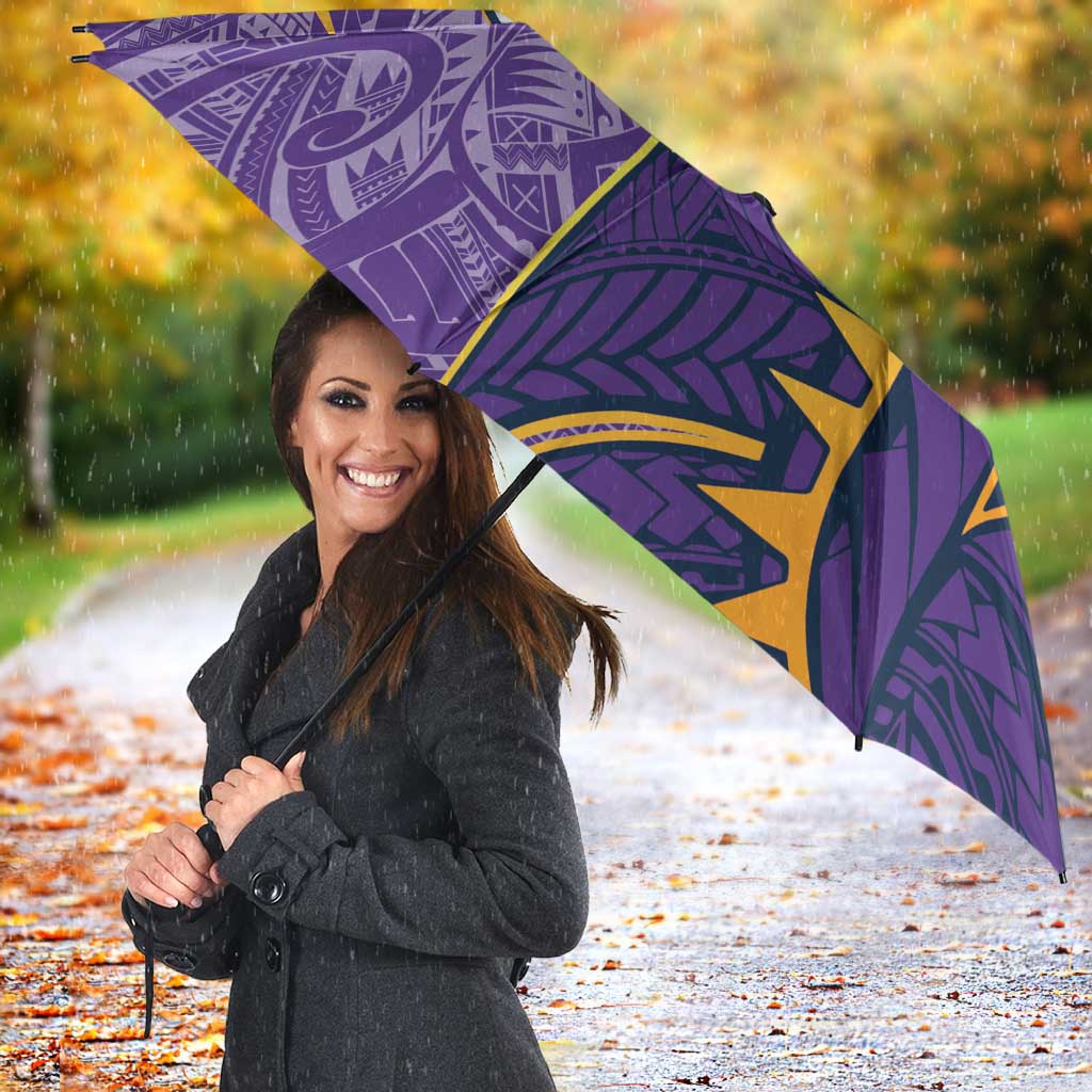 Melbourne Storm Umbrella Polynesian Tribal Tattoo Pacific Sport Art