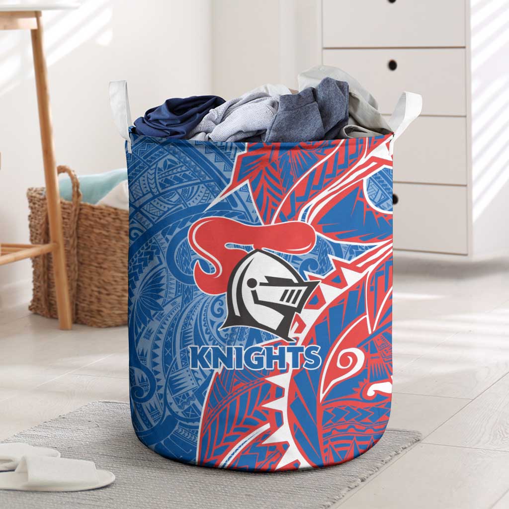 Newcastle Knights Laundry Basket Polynesian Tribal Tattoo Pacific Sport Art
