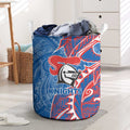 Newcastle Knights Laundry Basket Polynesian Tribal Tattoo Pacific Sport Art