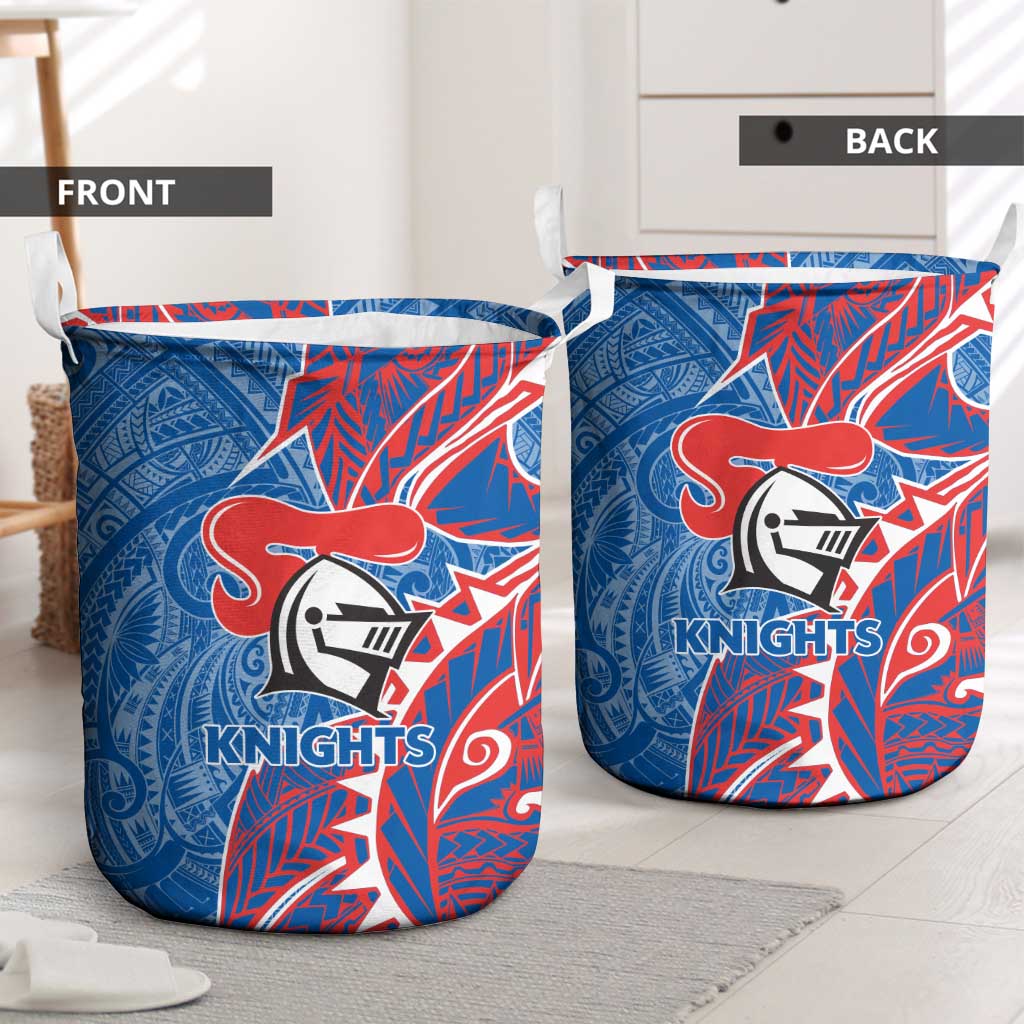 Newcastle Knights Laundry Basket Polynesian Tribal Tattoo Pacific Sport Art
