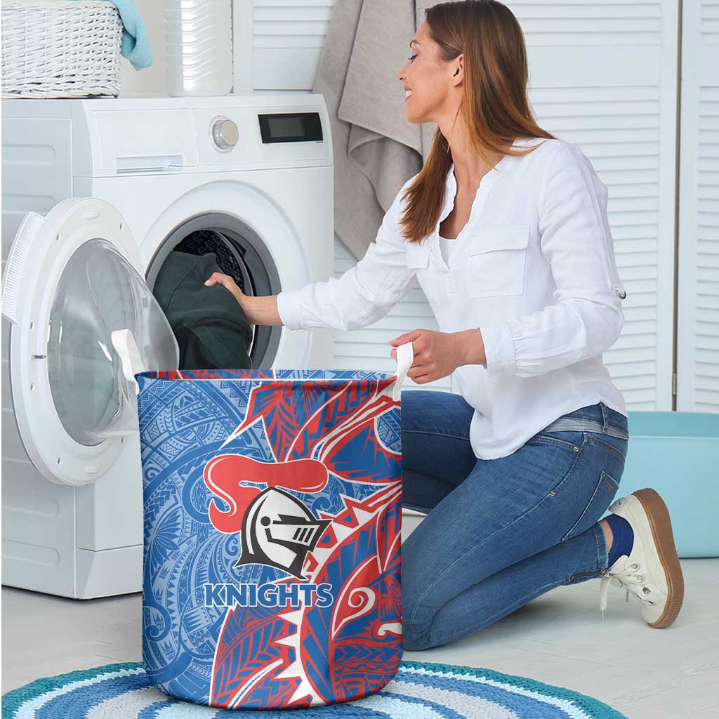 Newcastle Knights Laundry Basket Polynesian Tribal Tattoo Pacific Sport Art