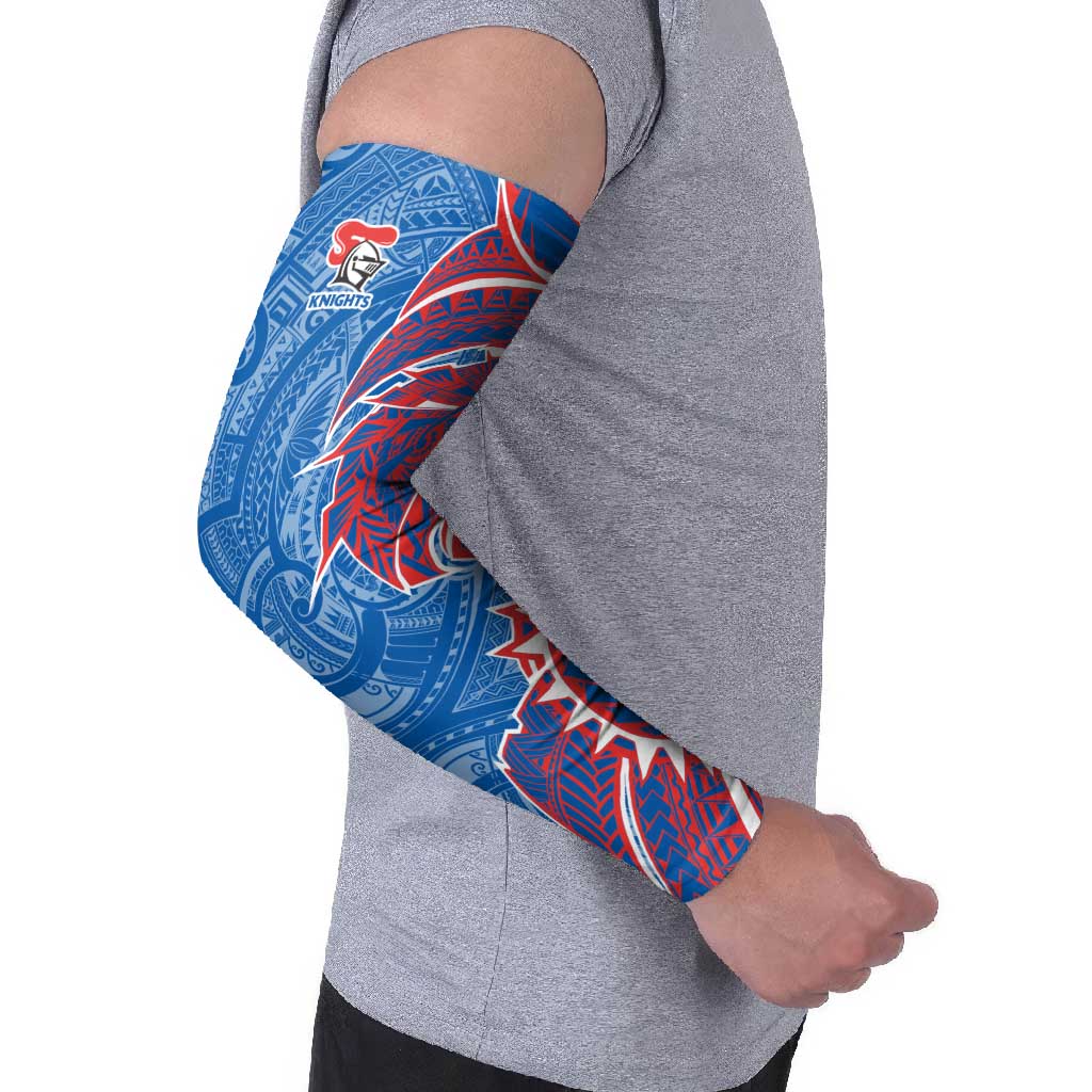 Newcastle Knights Arm Sleeves Polynesian Tribal Tattoo Pacific Sport Art