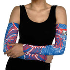 Newcastle Knights Arm Sleeves Polynesian Tribal Tattoo Pacific Sport Art